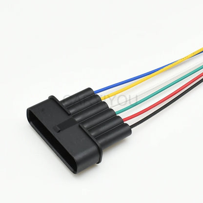Automotive 6-pin waterproof throttle pedal valve electronic plug connector 7283-1968-30 90980-11858 for Toyota Mazda vehicles