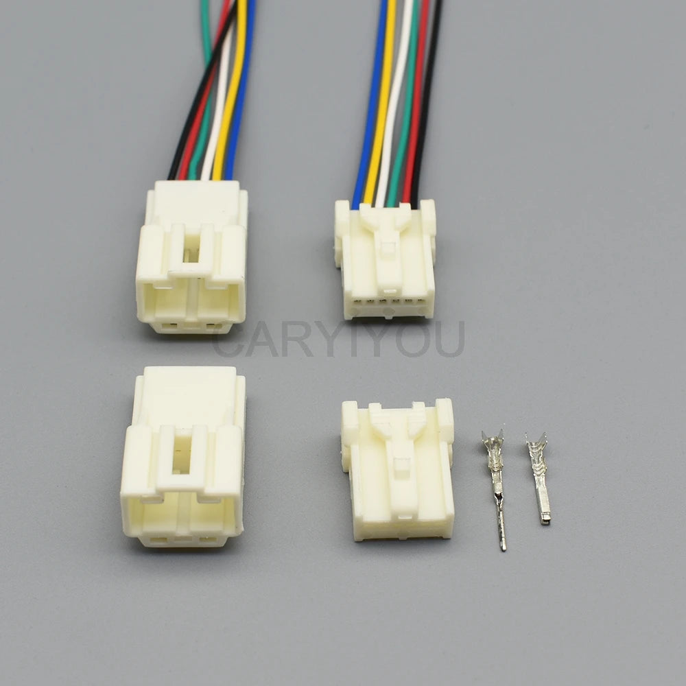 7283-8660 6 pin female male car rear view camera connector