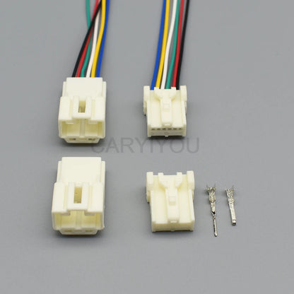 7283-8660 6 pin female male car rear view camera connector