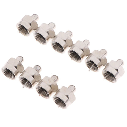 75 Ohm F Type coaxial male terminator connector