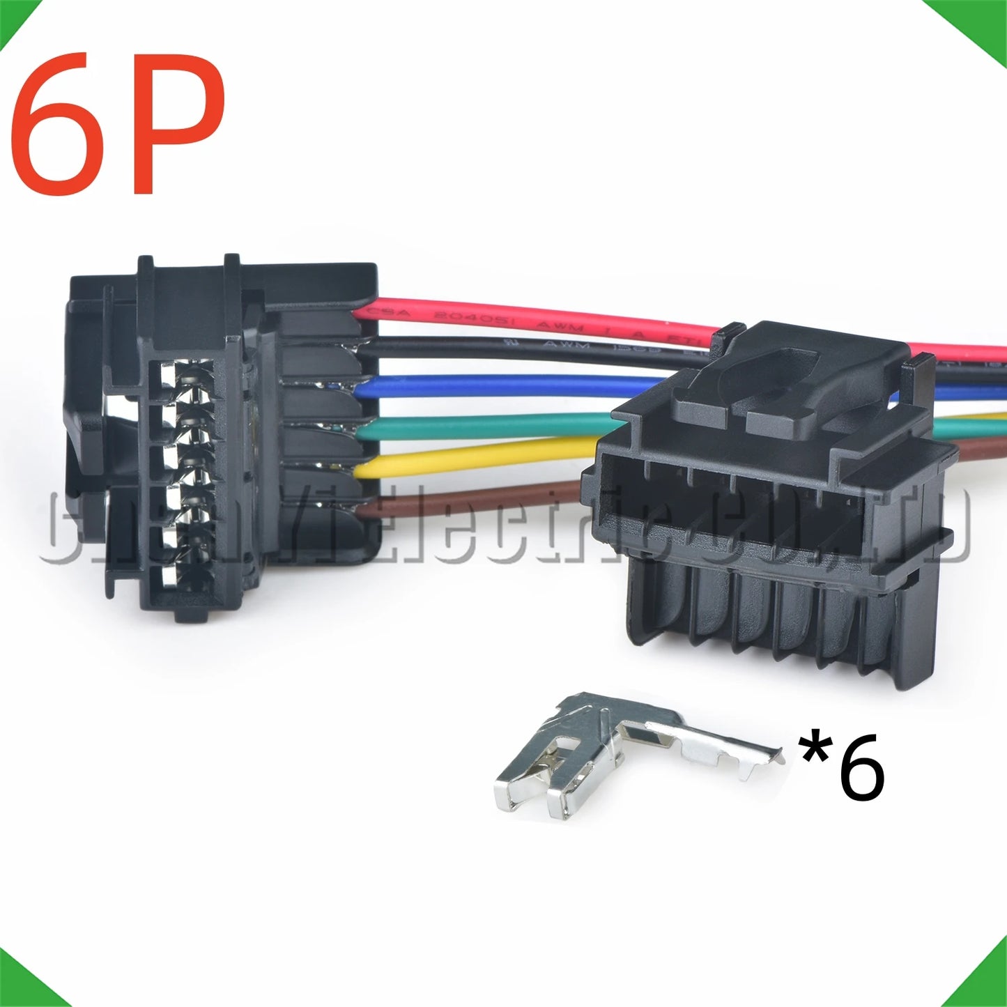 7701477989 6 pin tail light connector for Renault Clio II