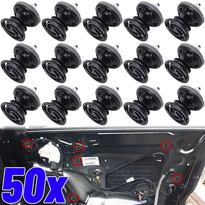 7L6868243 interior door trim panel push fastener clip