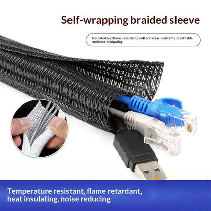 8-32mm self-closed cable protection sleeve