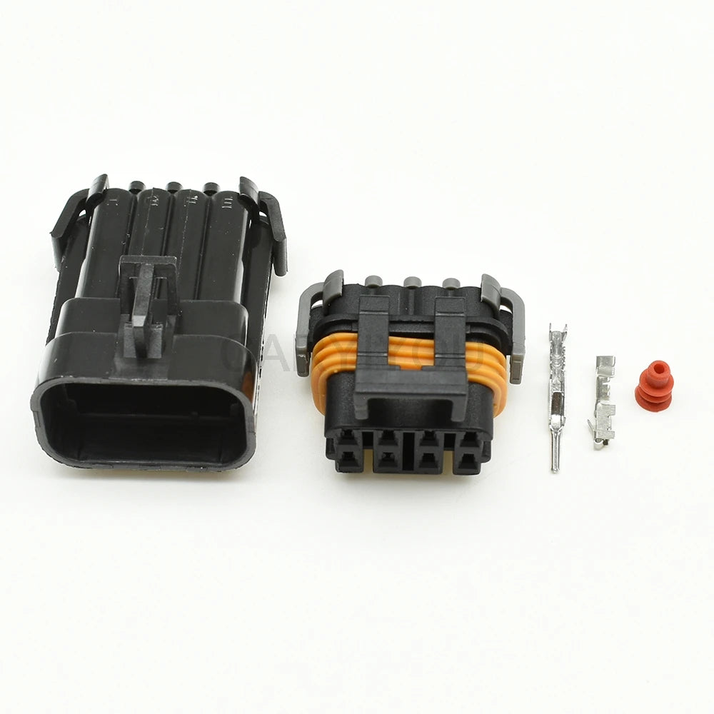 8 pin 1.5 series auto wire harness plastic housing waterproof male female socket series 12047931 12047937