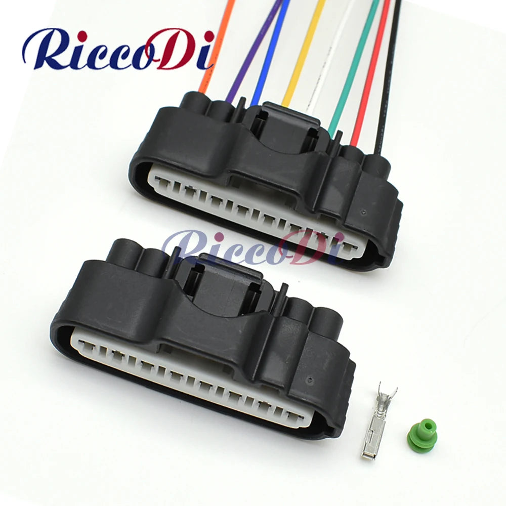 Male female 8 pin 90980-11592 auto accelerator throttle pedal plug fuel injector controller socket for Toyota Lexus car