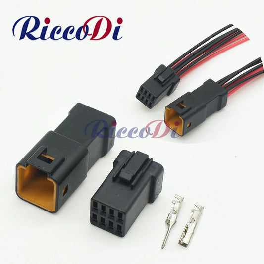8 pins auto male female docking electric wiring connector 08T-JWPF-VSLE-D B08B-JWPF-SK-P 08R-JWPF-VSLE-D car connector