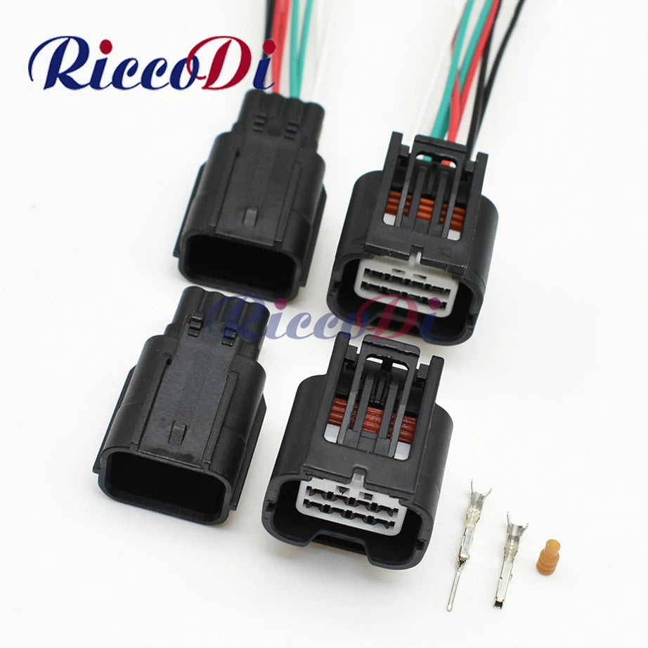 8 pin way auto headlight socket automotive radar cable connector waterproof plug 7282-2148-30 7283-2148