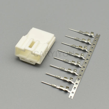 8 pins auto sunroof reading lamp unsealed socket with wires car wire harness connectors series 6098-1117 6098-1121