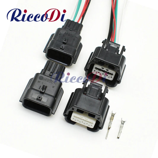 8 pin car waterproof auto connector 0.6 female male 7282-8855-30 7283-8855-30 for Toyota