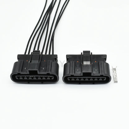 8 pin female waterproof automotive electrical connector series for Mitsubishi Lancer MAF sensor and ignition distributor socket