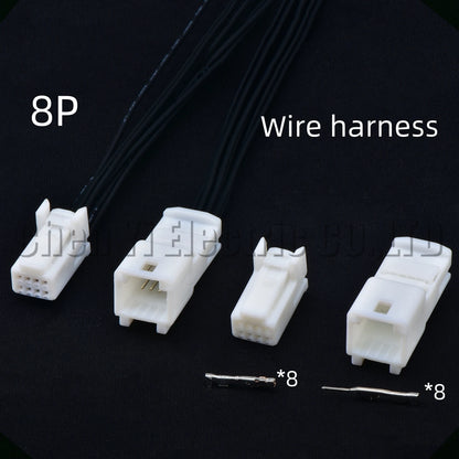 8 pin car navigation multimedia connector plug