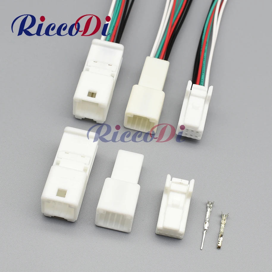 8 pins Tyco Amp auto connector socket electric wire terminal cable harness male female plug for Toyota 1376352-1 1565804-1