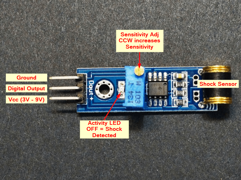 801S Vibration Sensor Module