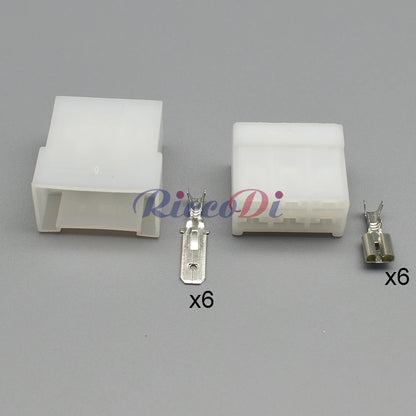 880297-1 automotive electric plug connector with metal pins for cars and motorcycles