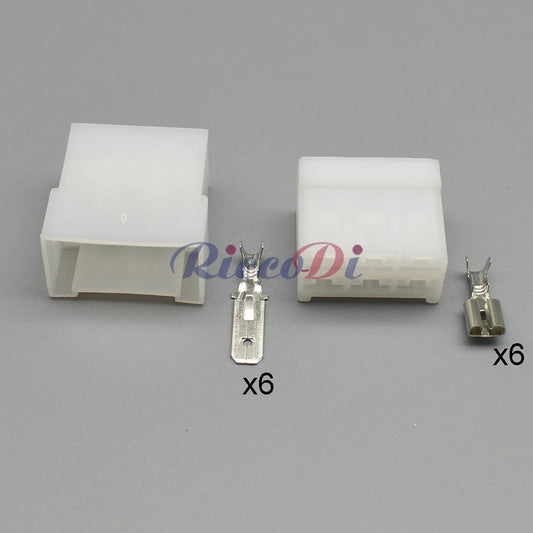 880297-1 automotive electric plug connector with metal pins for cars and motorcycles