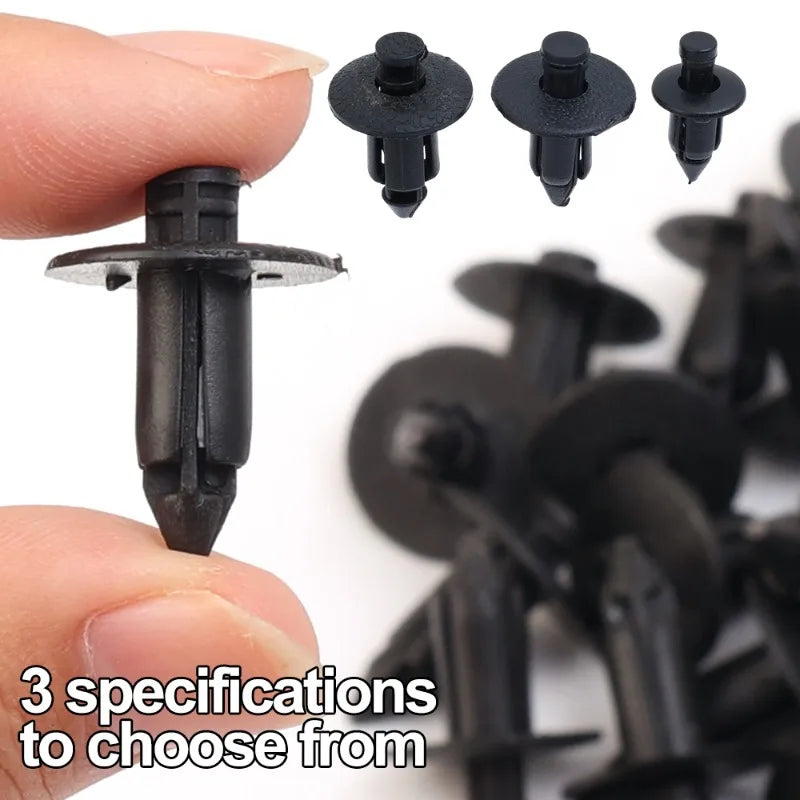 8mm plastic push pin clip for automotive use