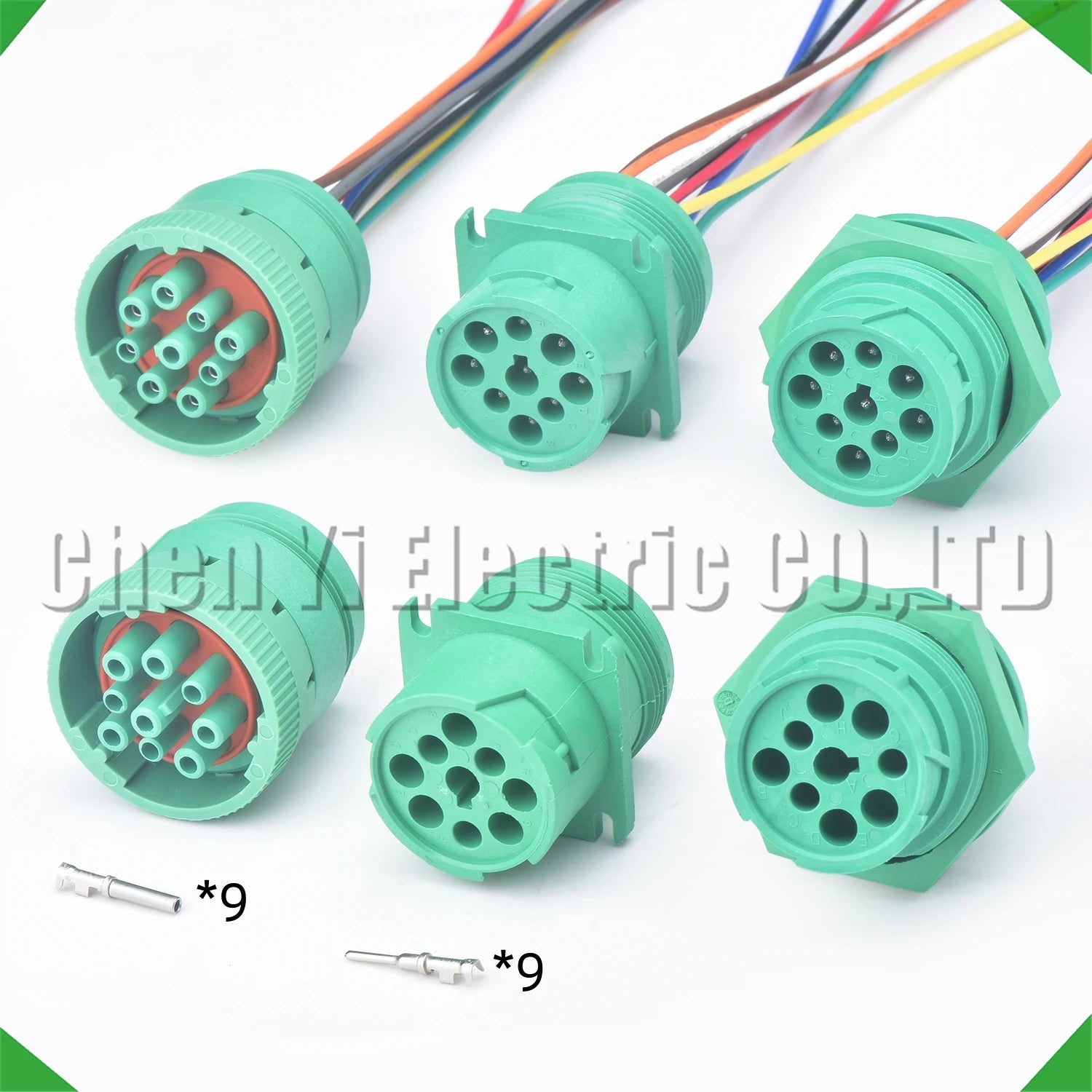 9 pin diagnostic connector for automotive tools