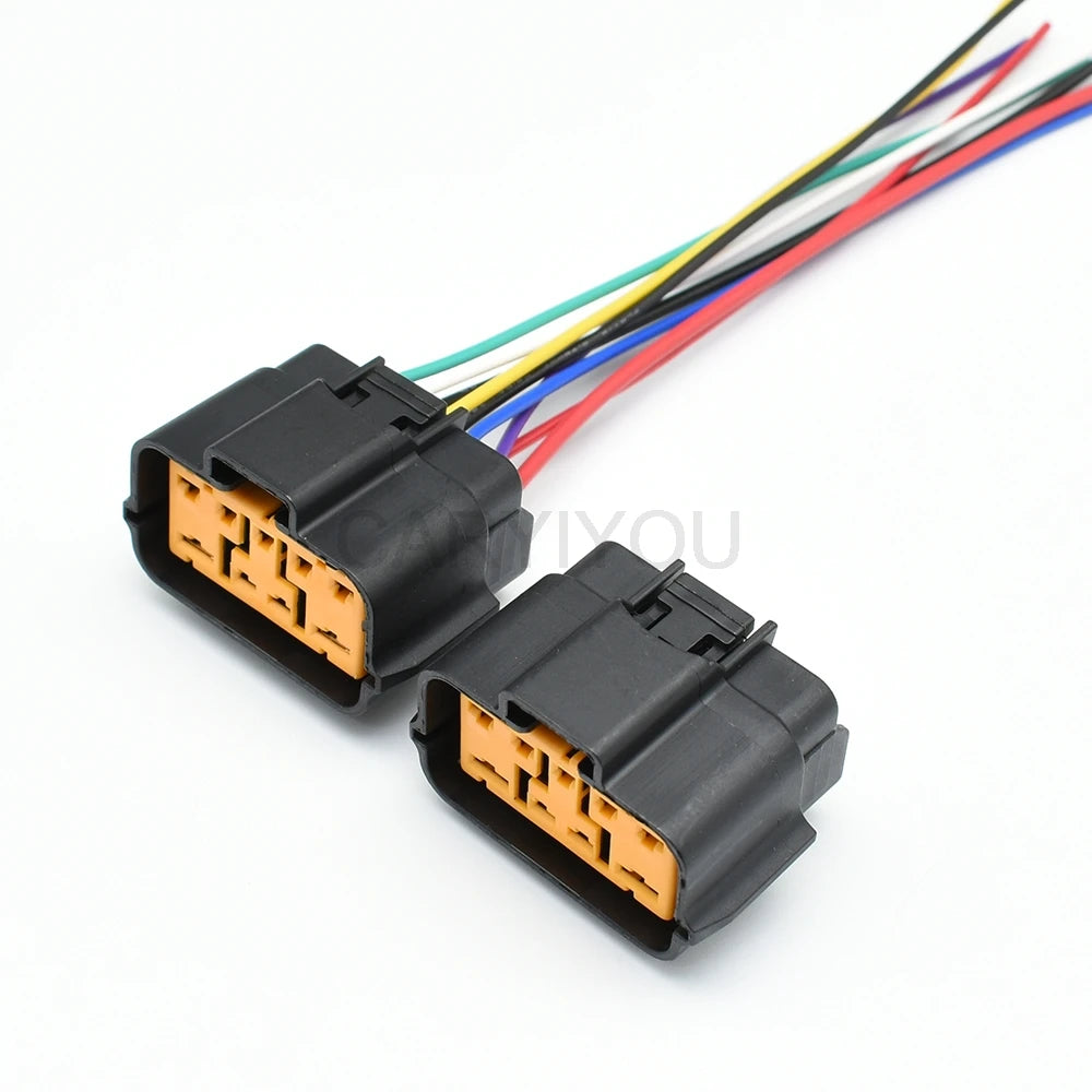 9 pin 6195-0238 sealed adapter auto wire harness composite connector series, waterproof and reliable