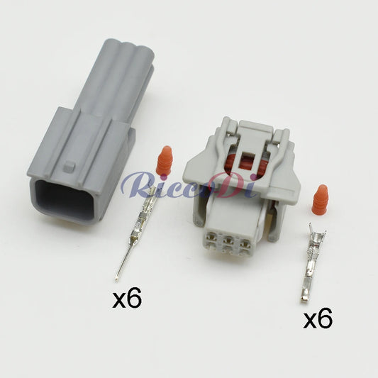 90980-12790 6 pin auto reversing radar probe connector for Toyota rear view camera