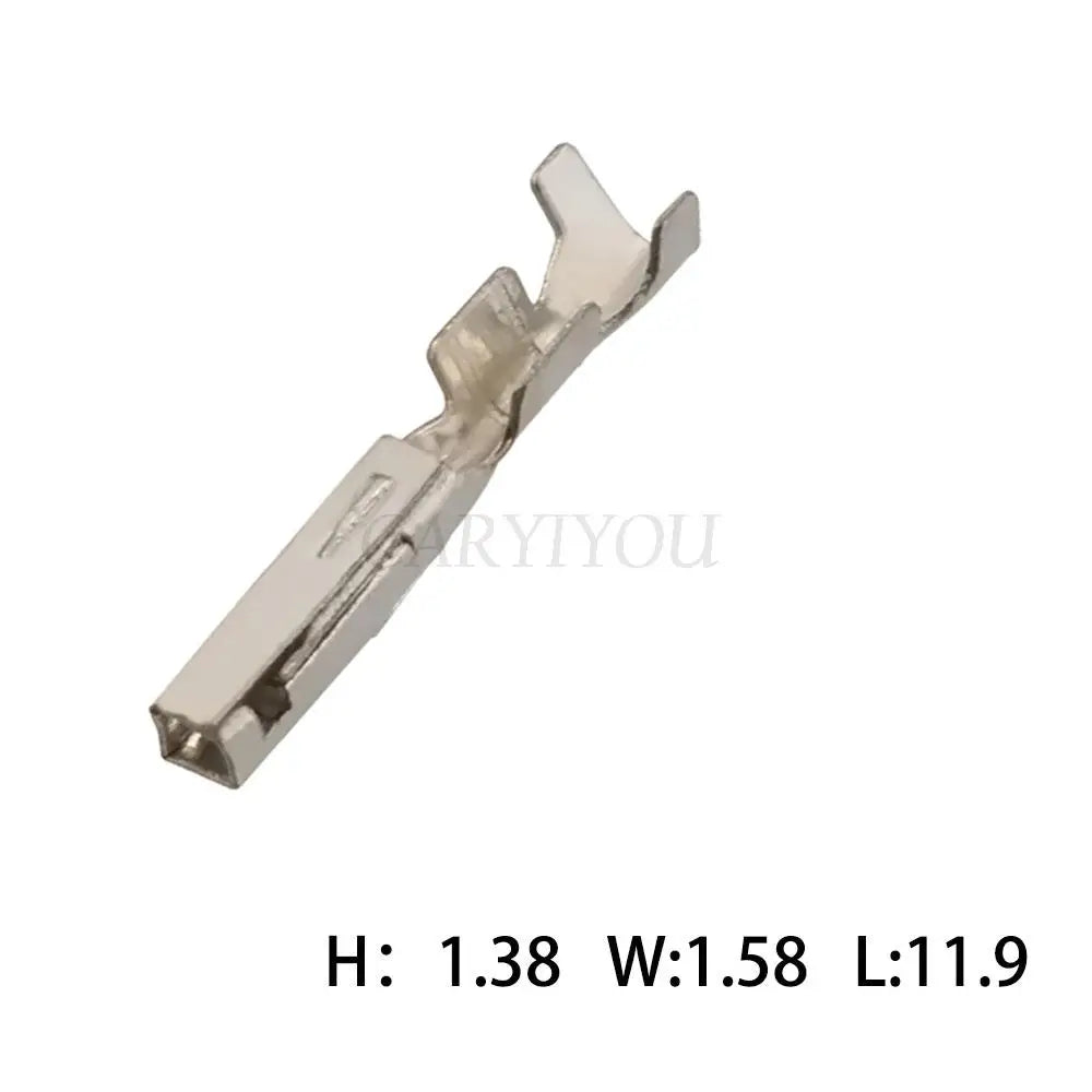 917308-1 male female splice terminal showing 0.4MM crimp pins DJ622-F0.4A DJ612-F0.4A