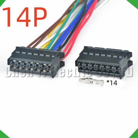 14 pin automotive connector 929504-5 for Mercedes Benz truck