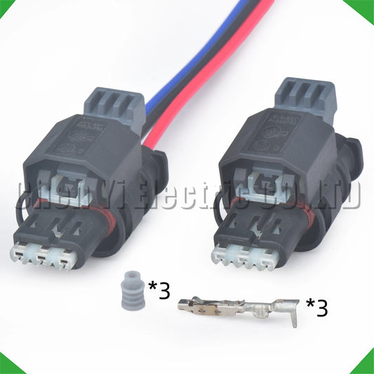 3 pin high pressure fuel pump sensor connector 9316015-05