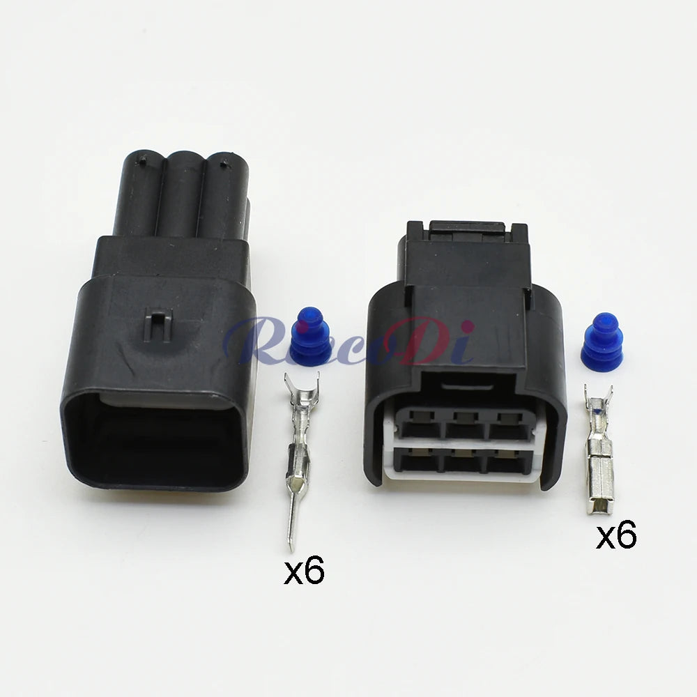 936257-2 6 pin waterproof accelerator pedal automotive wire connector female male car socket