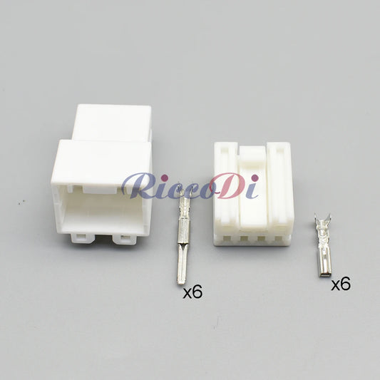 936271-1 6 pin car AC assembly wiring socket for taillight and backup light