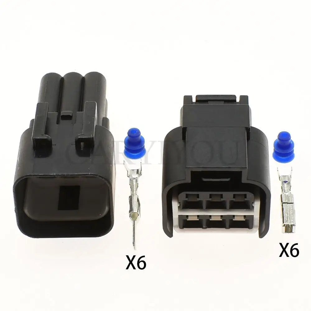 936294-2 6 pin accelerator pedal wire connector automotive sealed female male car socket