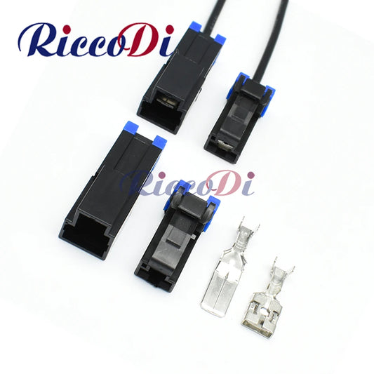 9.5mm automotive male and female KET unsealed connector for large current wiring harness applications