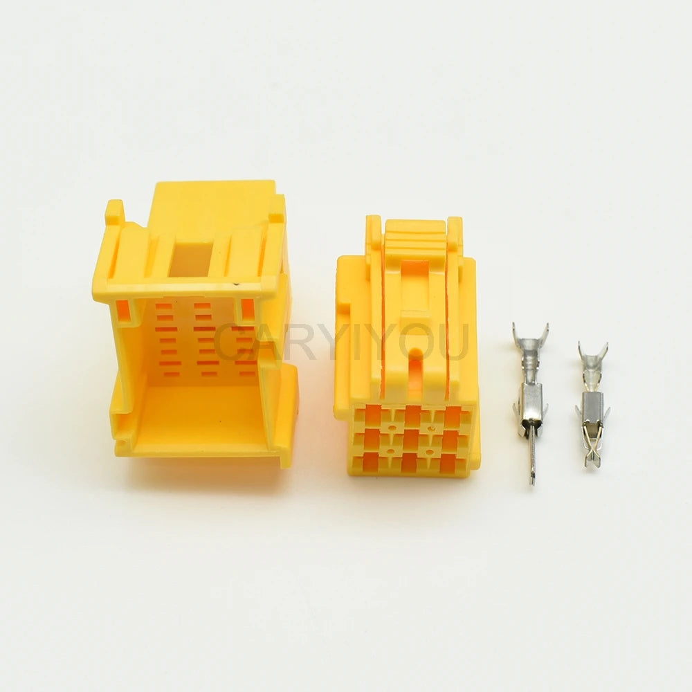 967621-1 9 pin car male connector for automobile electric cable unsealed socket