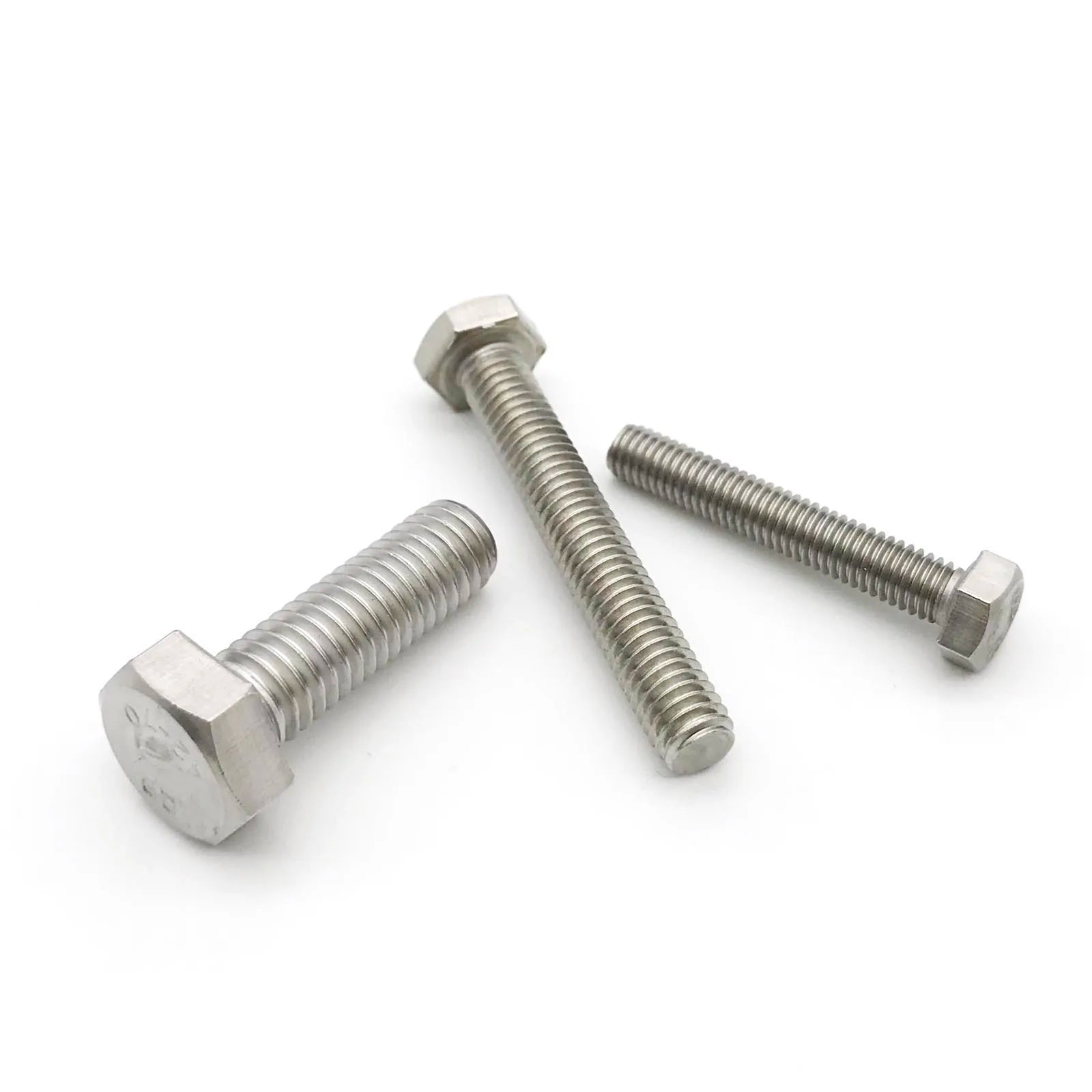 A2-70_304_stainless_steel_DIN933_external_hex_screw_outer_hexagon_head_bolt