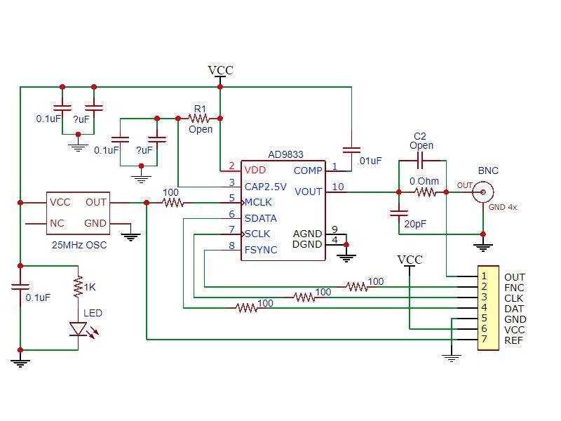 AD9833 Function Generator Module