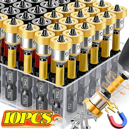 Magnetic Plasterboard Screws Cross Positioning Screwdriver Bits Drywall Screw Depth Setter Locating Batch Head Drilling Tools