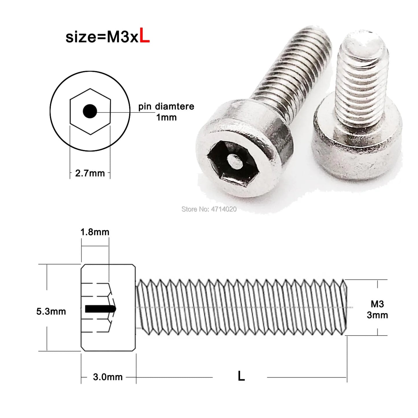 Application_Example_of_304_Stainless_Steel_Hex_Socket_Security_Screws_with_Pin