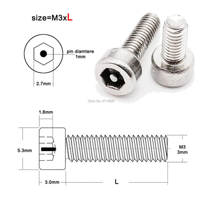 Application_Example_of_304_Stainless_Steel_Hex_Socket_Security_Screws_with_Pin