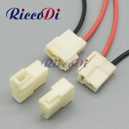 2 pin 7.8mm male female automotive connector for car wiring harness applications