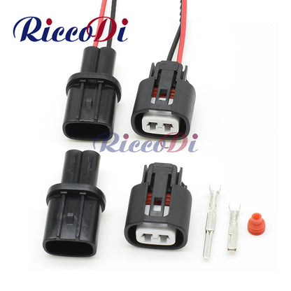 2 pin automotive ABS sensor waterproof connector plug for brake system wiring