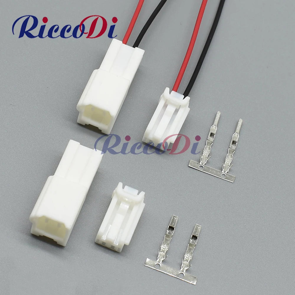 2 pin automotive center horn electrical connector socket for car wiring harness