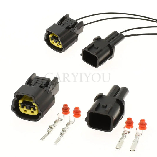 2 pin female male plug for Hyundai and Nissan vehicle electrical wiring