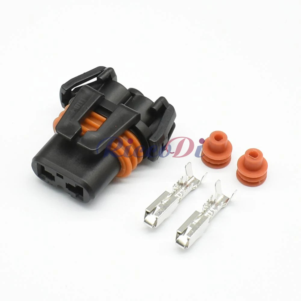 high-quality 2 pin way waterproof connector plug for car AC power and light socket applications