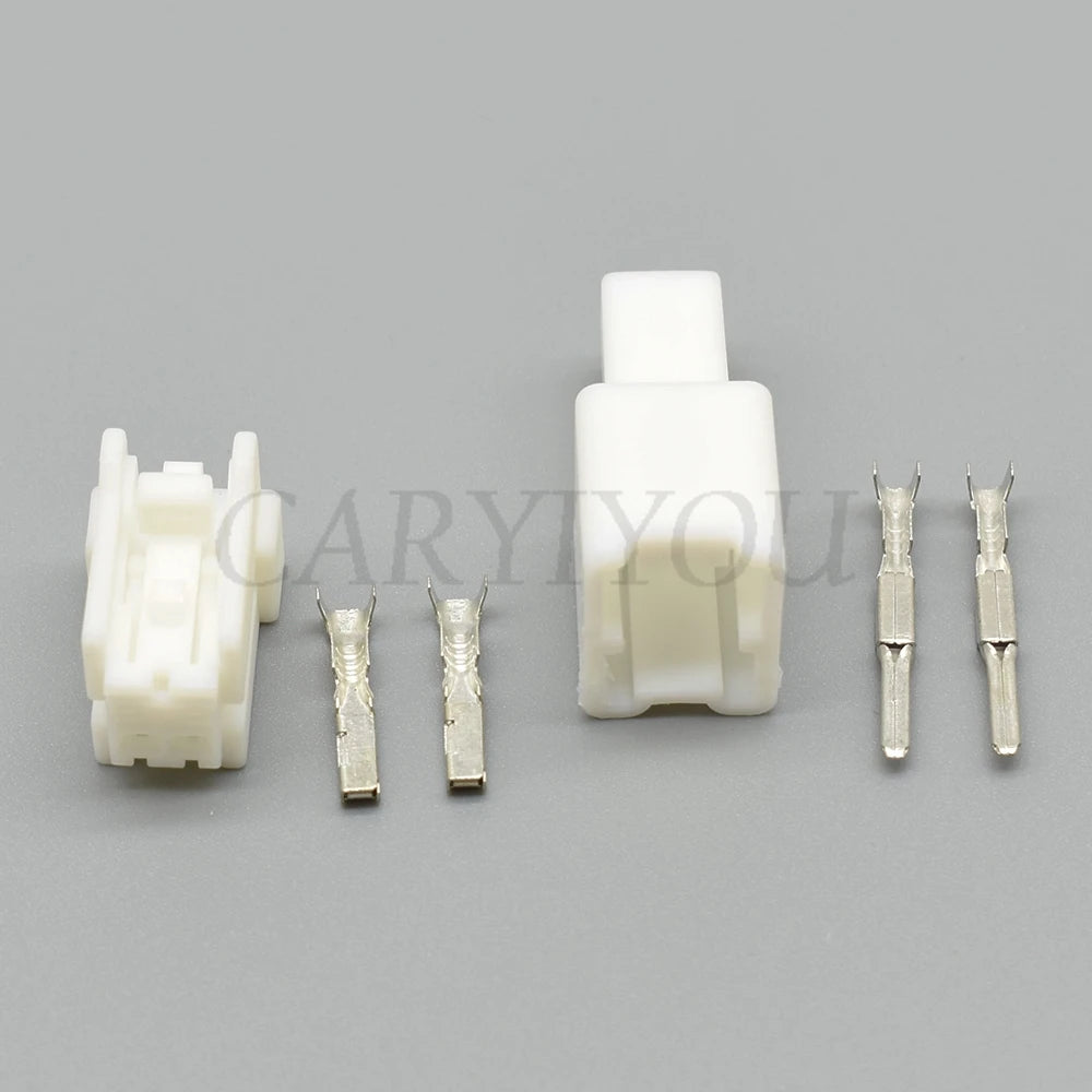 detailed view of automotive plug housing for wiring harness applications
