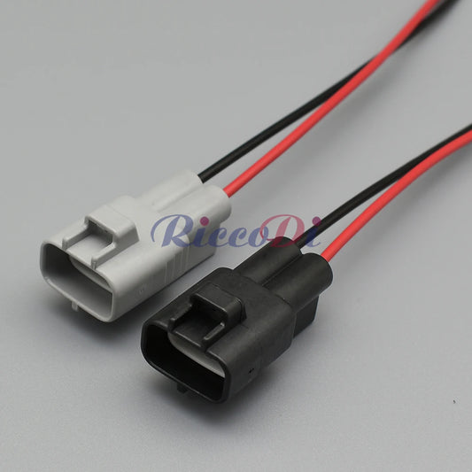 durable 2 pin connector plug for reliable hydraulic motor wiring in cars and trucks
