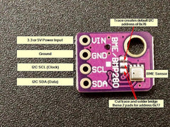 BME280 I2C Pressure Humidity Temperature Sensor Module