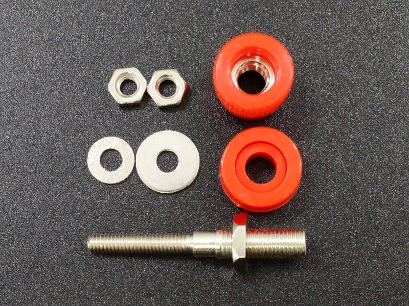 Banana Jack Binding Post, Panel Mount, 24A (2-Pack)
