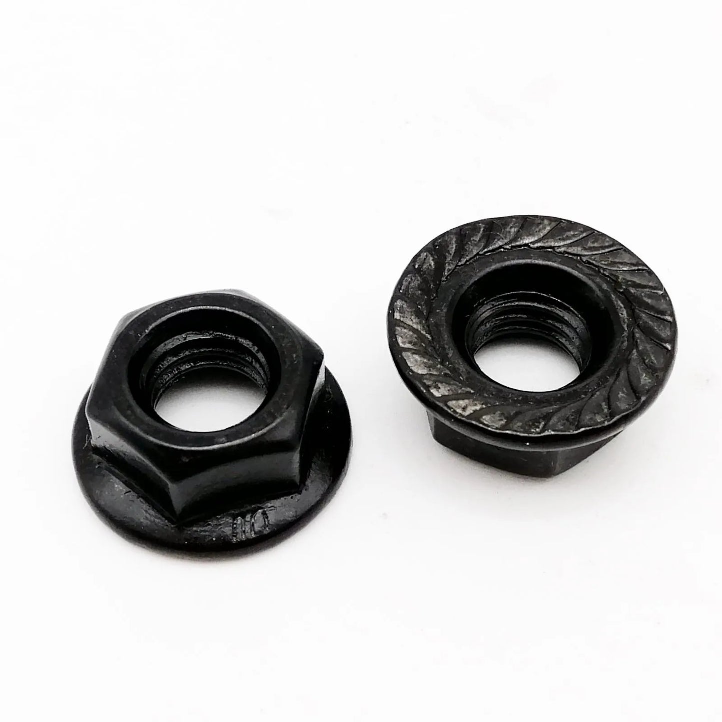 Black_A2-70_Stainless_Steel_Hex_Flange_Lock_Nut_M6_DIN6923
