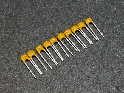 Capacitor Multilayer Ceramic 0.001uF 50V (10-Pack)