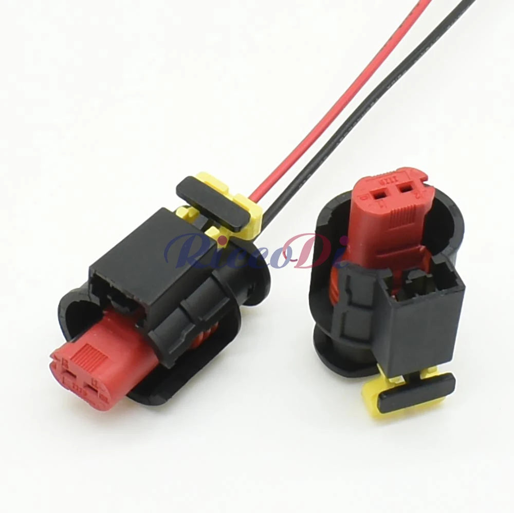 high-quality 2 pin automotive connector for wire harness with male female plug