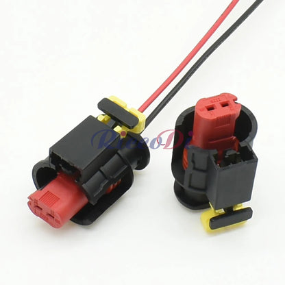 high-quality 2 pin automotive connector for wire harness with male female plug
