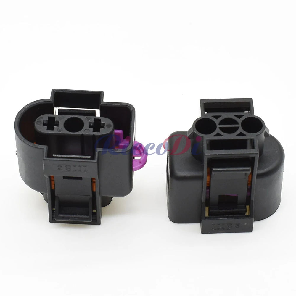 durable 2 pin auto connector for antifreeze and water spray applications in vehicles